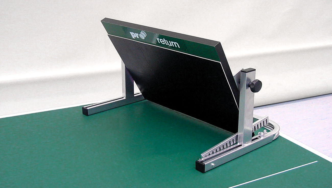 Tischtennis Rebounder Rückprallbrett Mit 8 Gummis - Pro Return Board Für Heimtraining