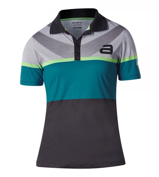 andro Trikot Blake Women schwarz/grün