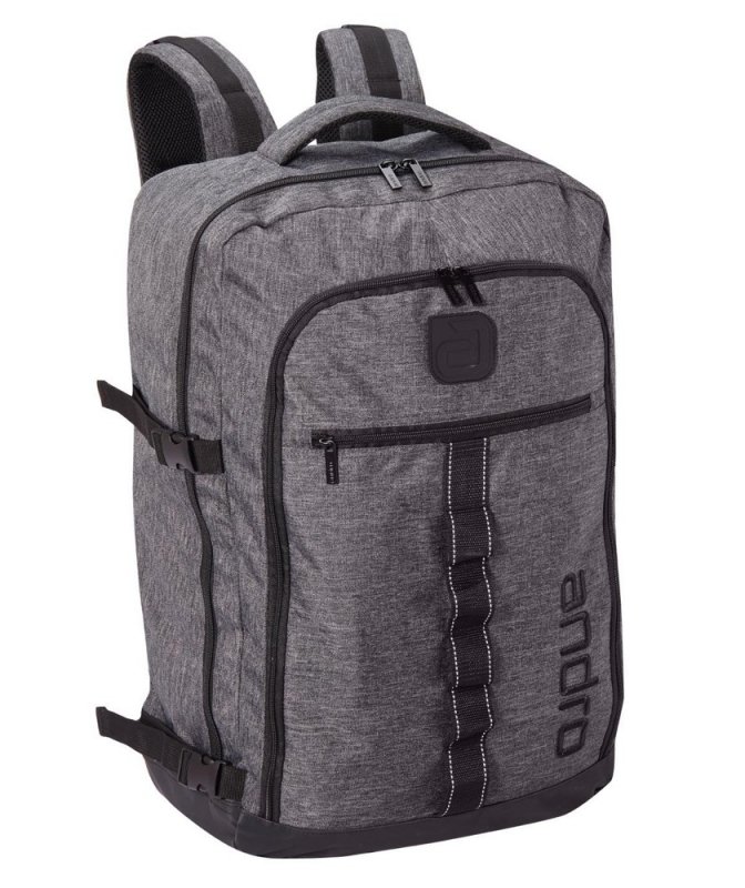 andro Backpack XXL Munro grau/schwarz