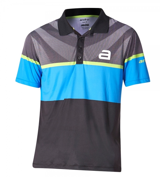 andro Trikot Blake schwarz/blau