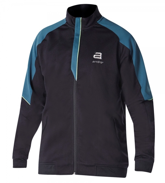 andro Morris Jacke schwarz/grün