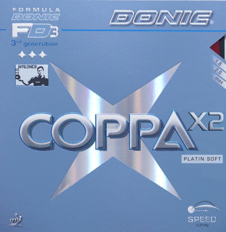 Donic Coppa X2 Platin Soft