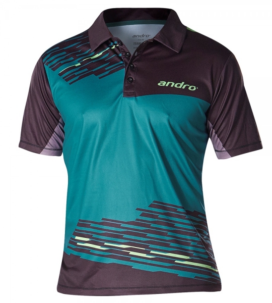 andro Trikot Luke grün/schwarz
