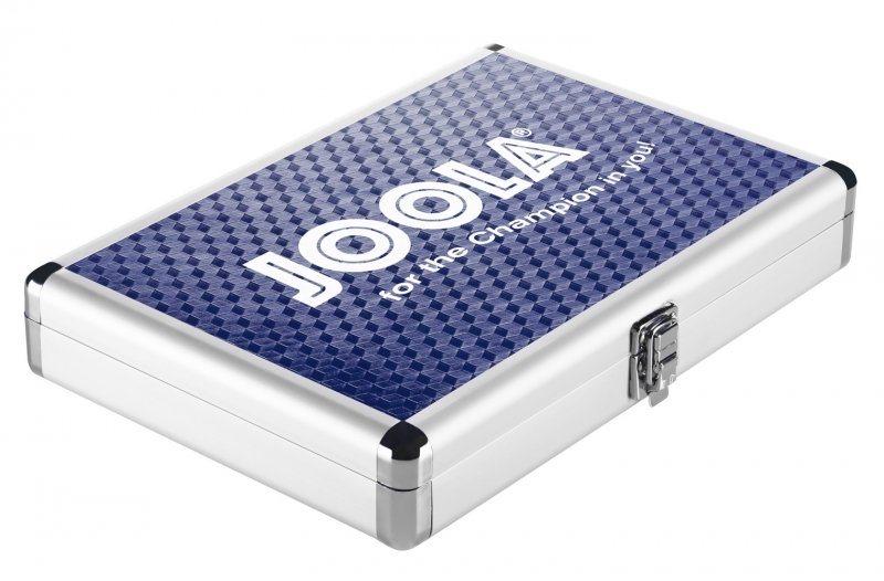 Joola Alu Schlägerkoffer blau