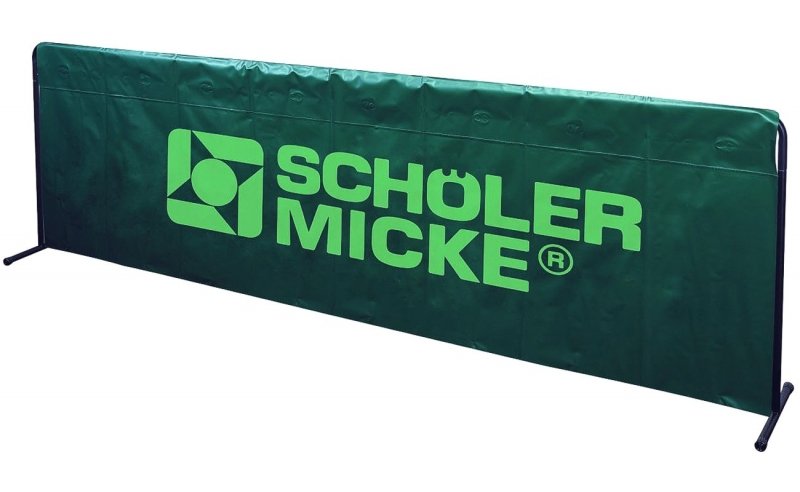 S&amp;M Umrandung Basic 2,33m x 70cm grün 
