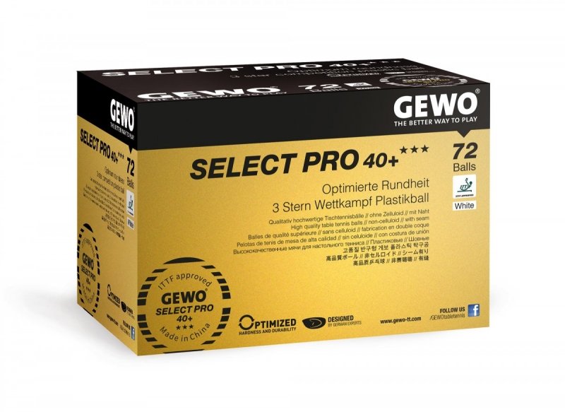 Gewo Select Pro 40+ 72er weiß