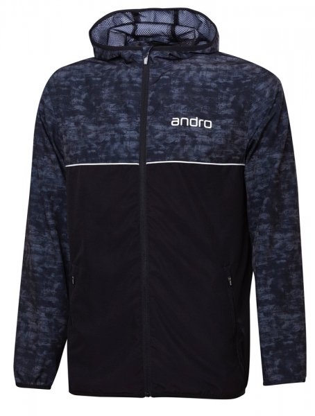 andro Jacke Allister schwarz/grau