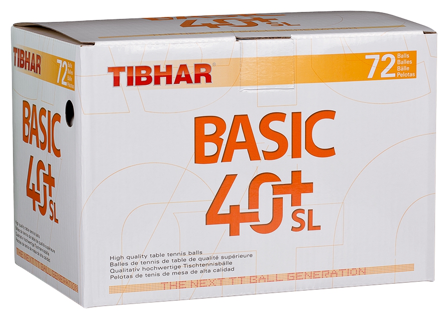 Balle De Tennis De Table D'entraînement 40 SYNTT Tibhar - 72 Balles