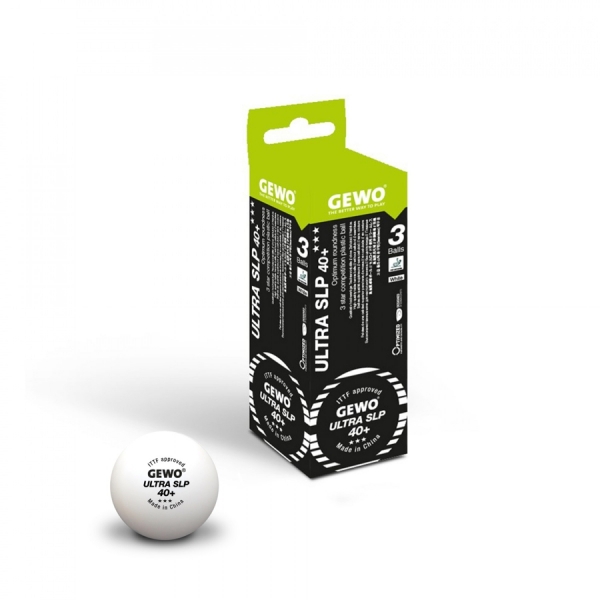 Gewo *** Ball Ultra SLP 40+ 3er weiß