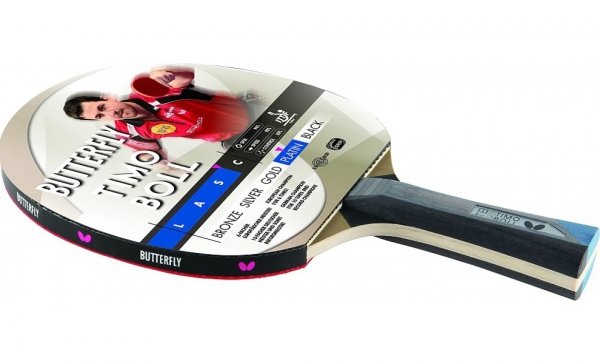 Butterfly Schläger Timo Boll Platin anatomisch