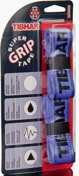 Tibhar Griffband Super Grip Tape blau/schwarz